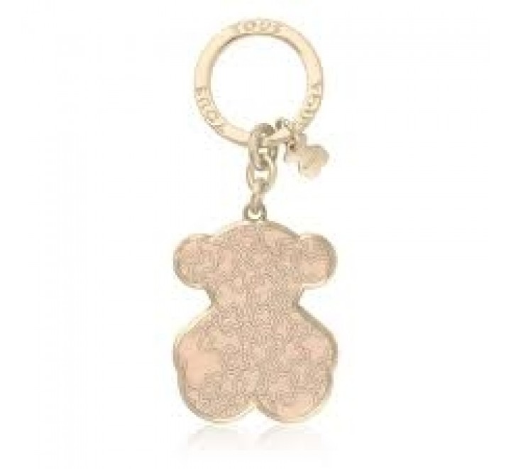 LLAVERO TOUS 095970853 OSO K MINI SILHOUTTE ROSA