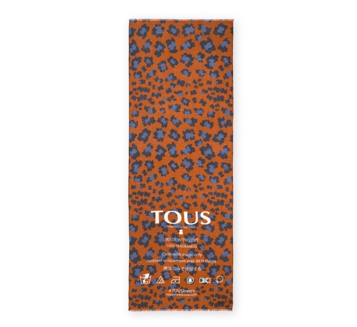 TOUS PAÑUELO 995920243 200X700 NARANJA