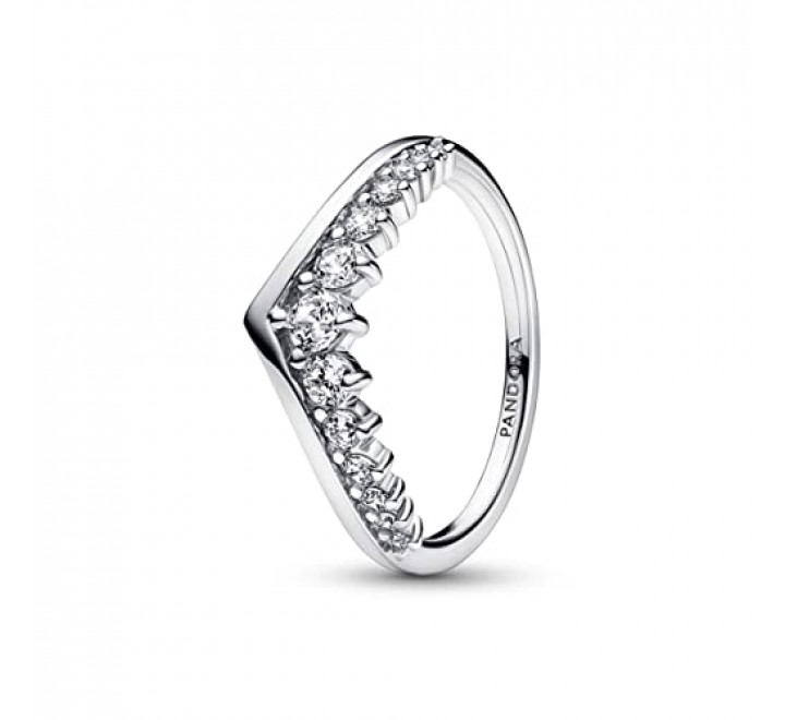 ANILLO PANDORA PLATA DESEO PAVE FLOTANTE N?10 192320C01-50