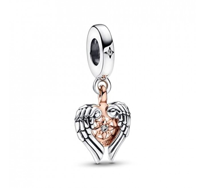 CHARM PANDORA PLATA BRUJULA Y ALAS DE ANGEL 782359C01