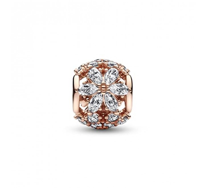 CHARM PANDORA PLATA ROSADA HERBARIO CIRCONITAS 782383C01