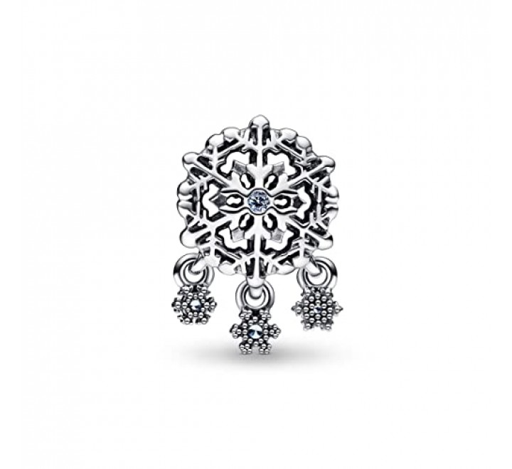 CHARM PANDORA PLATA GOTA COPO DE NIEVE 792367C01
