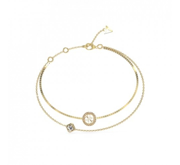 PULSERA GUESS ACERO DORADA JUBB4160JWYGS