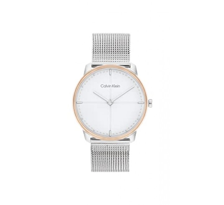 RELOJ CALVIN KLEIN CAJA 35MM BICOLOR Y ESTERILLA 25200157