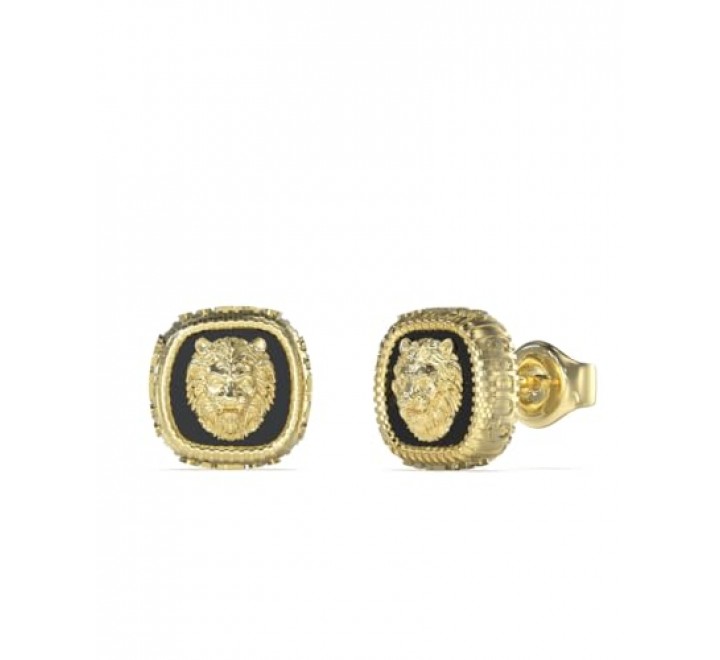 PENDIENTES GUESS ACERO DORADO LEON JUME04011JWYGBKT-U