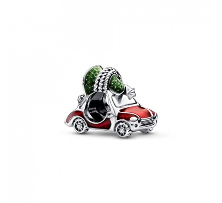 CHARM PANDORA PLATA COCHE Y ARBOL NAVIDAD 792358C01