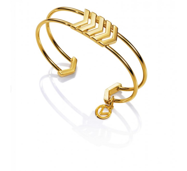 PULSERA VICEROY METAL DORADO RIGIDA 3211p19012