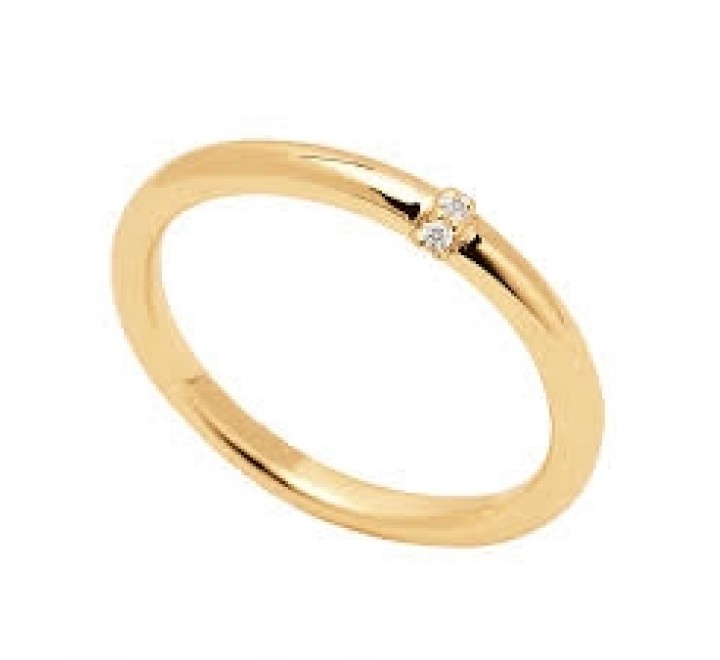 ANILLO PDPAOLA AN01-137-12 PLATA CHAPADA