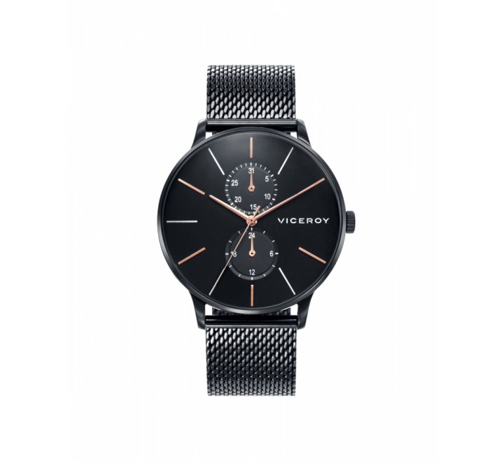 RELOJ VICEROY 46753-57 ESTERILLA ACERO NEGRO