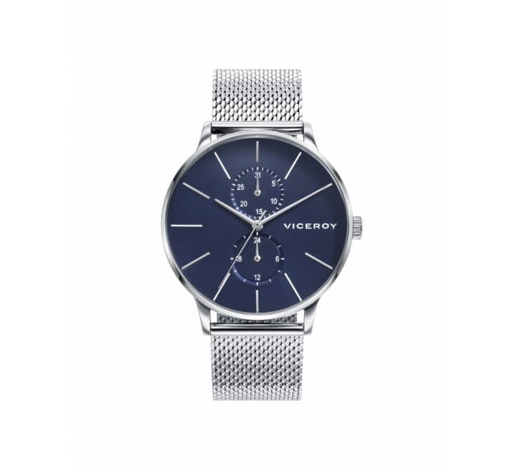 RELOJ VICEROY 46753-37 ESTERILLA ACERO ESFERA AZUL