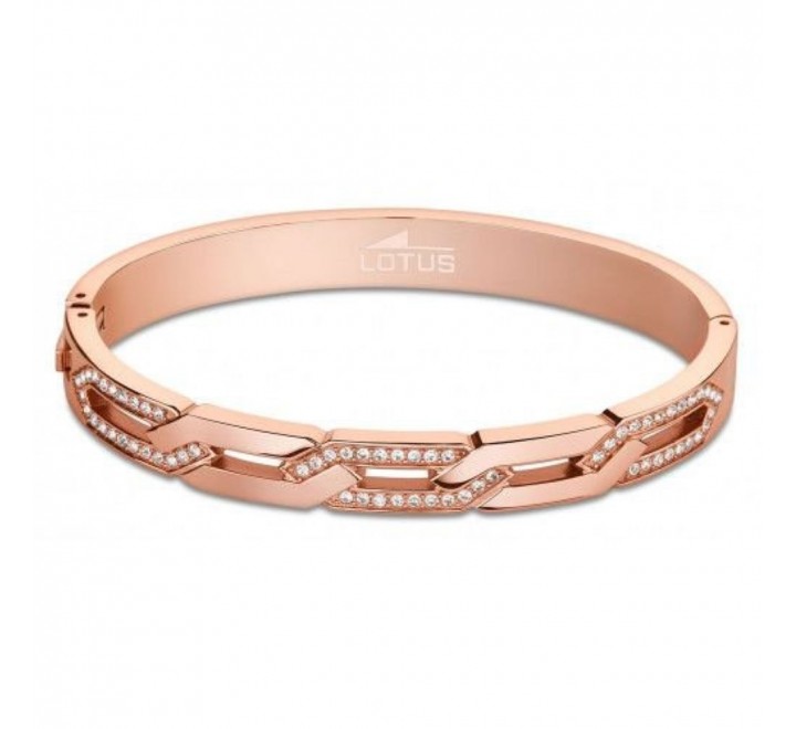 PULSERA LOTUS STYLE LS2114/2/1 ACERO CHAPADO EN ROSA