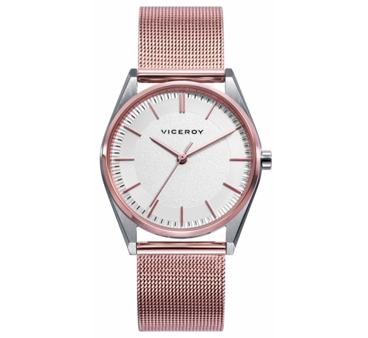 RELOJ VICEROY 461146-97 ESTERILLA ACERO CHAPADO ROSADO