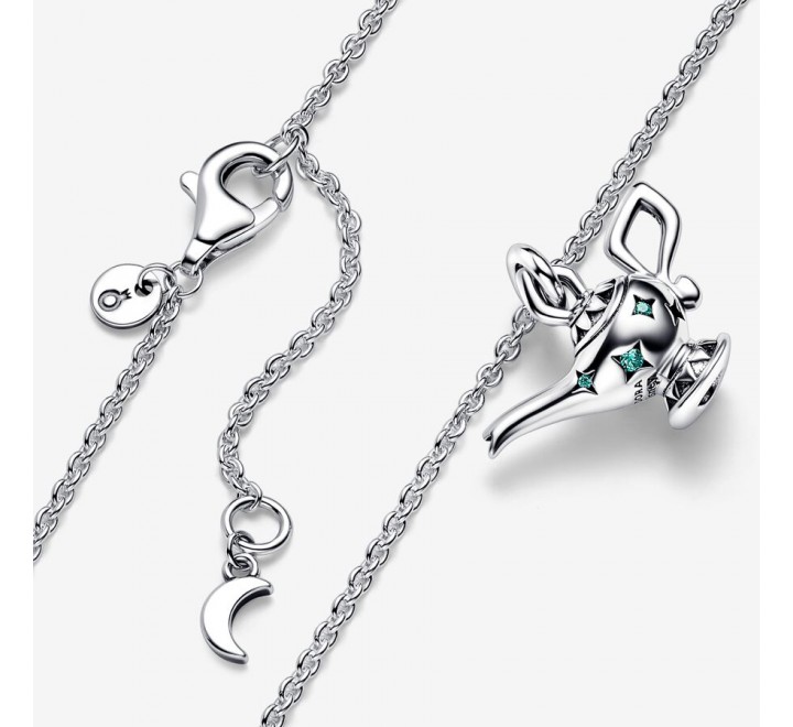 COLLAR PANDORA PLATA LAMPARA ALADDIN DISNEY 392347C01-45