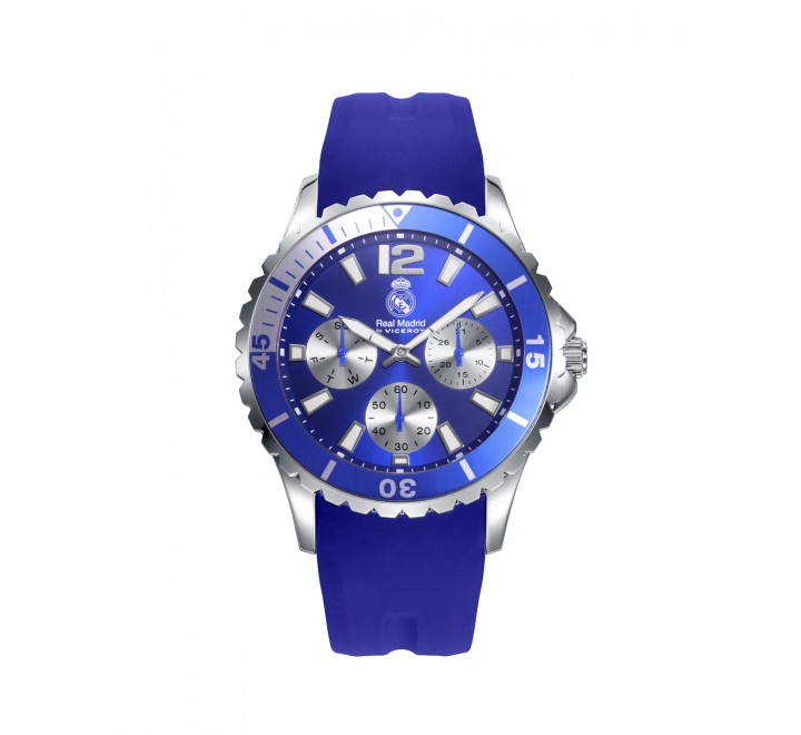 RELOJ VICEROY ACERO SILICONA AZUL REAL MADRID 401122-35