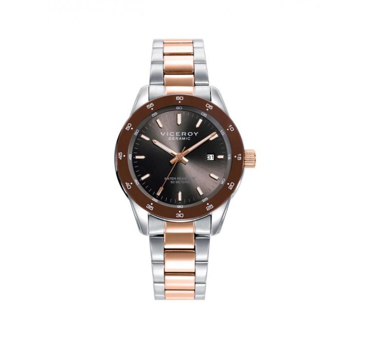 RELOJ VICEROY ACERO IP RPSA Y CERAMICA 401246-17