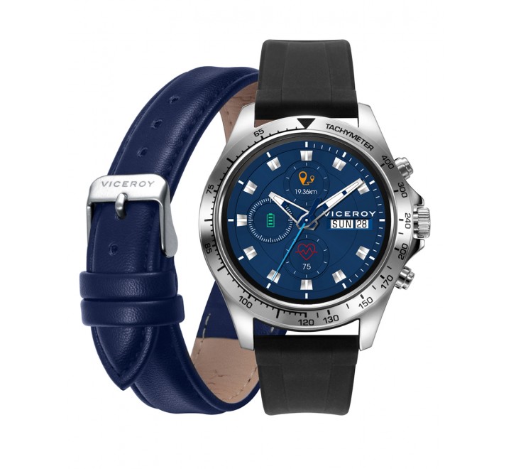 RELOJ VICEROY SMART CORREA AZUL Y CORREA REGALO 401253-80