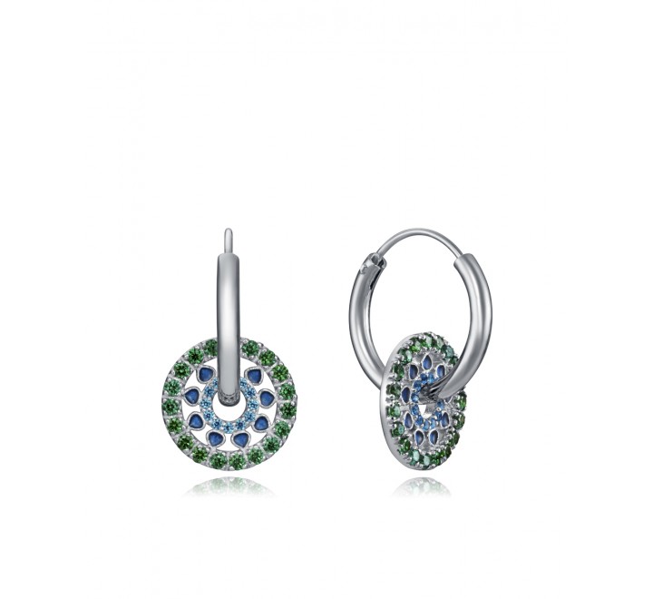 PENDIENTES VICEROY PLATA CIRCONITAS COLOR 4098E000-49