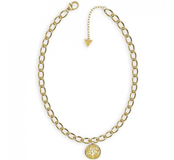 GARGANTILLA GUESS ACERO DORADO ARBOL JUBN01432JWYGT-U