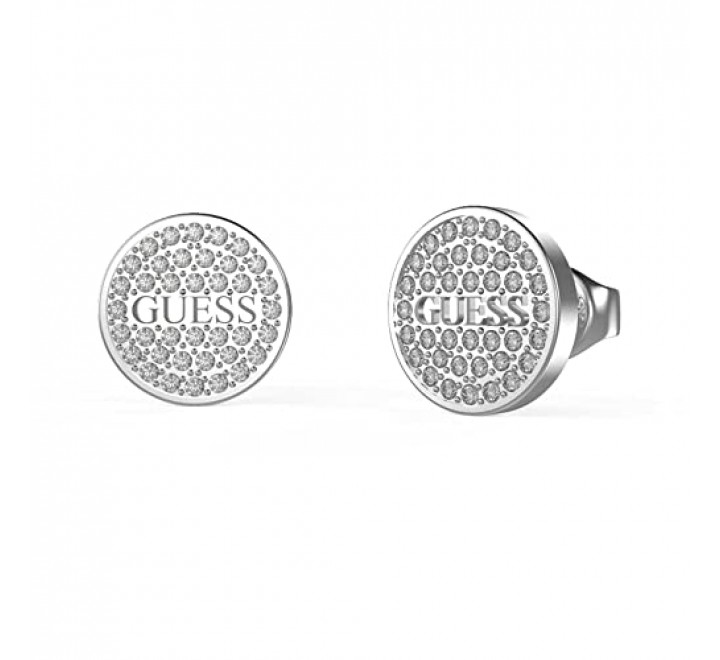 PENDIENTES GUESS ACERO REDONDO CIRCONITAS JUBE02155JWRHT-U