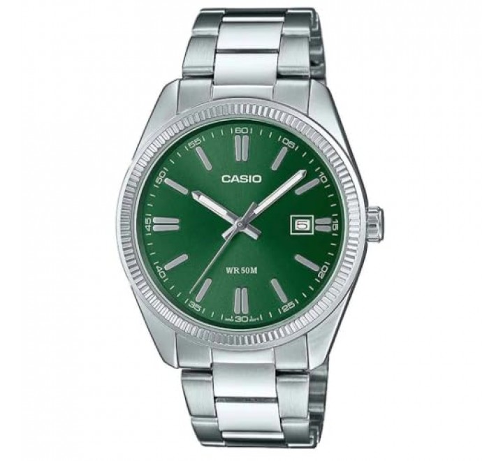 RELOJ CASIO ACERO ESFERA VERDE MTP-1302PD-3AVEF