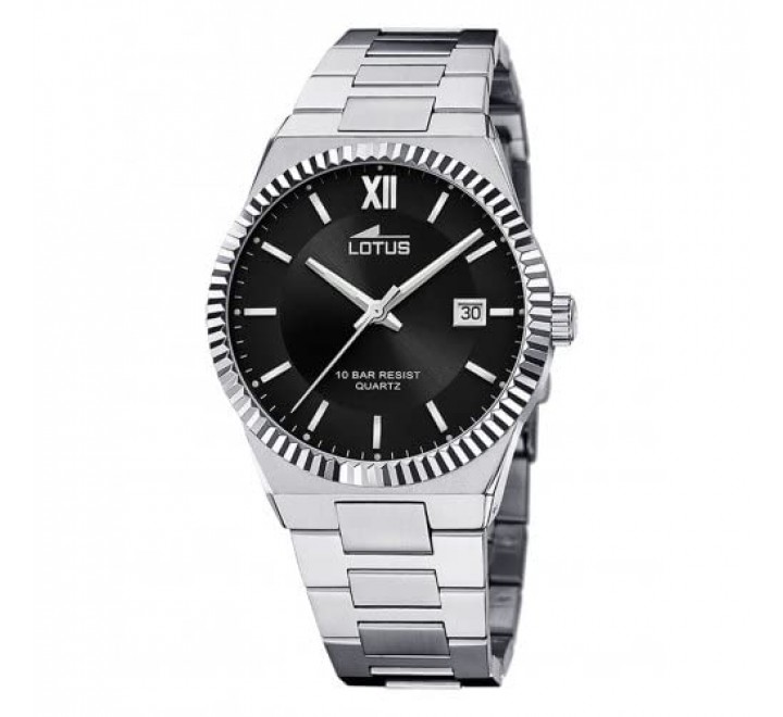 RELOJ LOTUS CABALLERO ACERO SUMERGIBLE 18835/3
