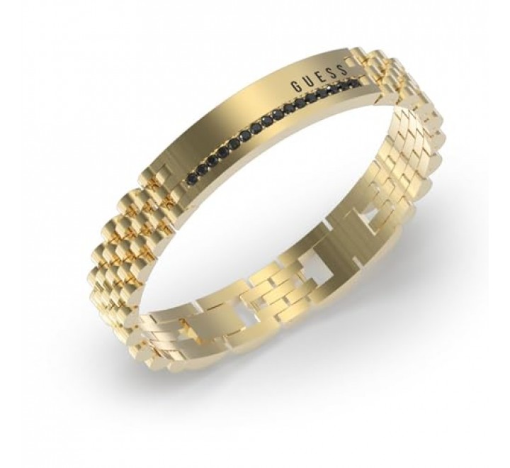 ESCLAVA GUESS CABALLERO ACERO DORADO JUMB03203JWYGT-U
