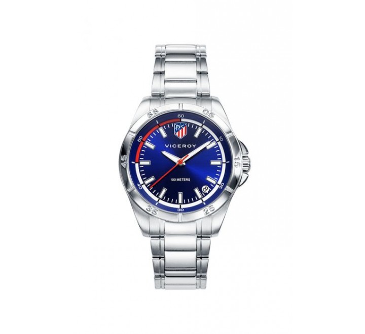 RELOJ ACERO 35MLM CADETE VICEROY 42302-37 ATLETICO MADRID