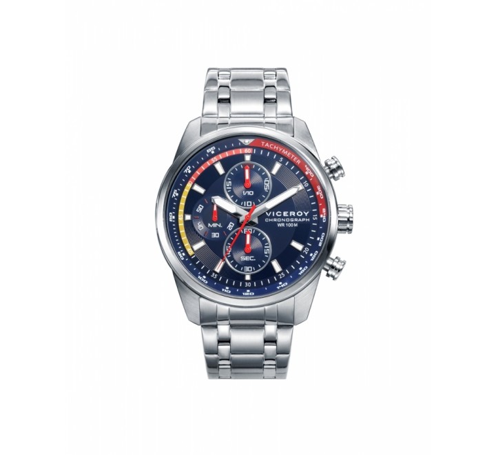 RELOJ VICEROY 46671-39 CABALLERO ACERO ESFERA AZUL