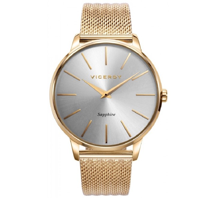 RELOJ VICEROY 471233-97 ESTERILLA CHAPADO DORADO