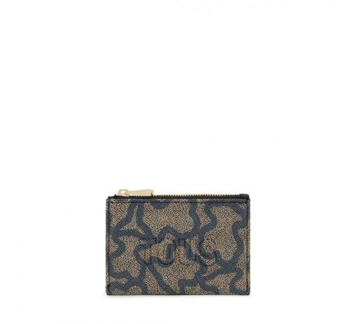 MONEDERO-TARJETERO TOUS KAOS ICON NEGRO 2002128151