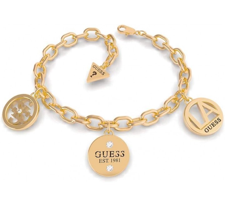 PULSERA GUESS ACERO DORADO UBB79051-S