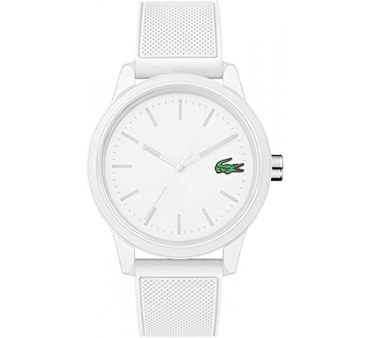 RELOJ LACOSTE CAJA 42MM BLANCA Y SILICONA BLANCA 2011169