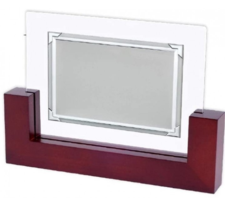 PLACA 12817-E ALUMINIO MADERA