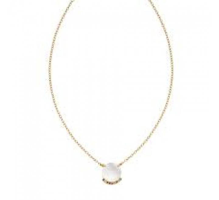 GARGANTILLA PLATA DORADA NACAR CIRCONITAS COLORES 00511510