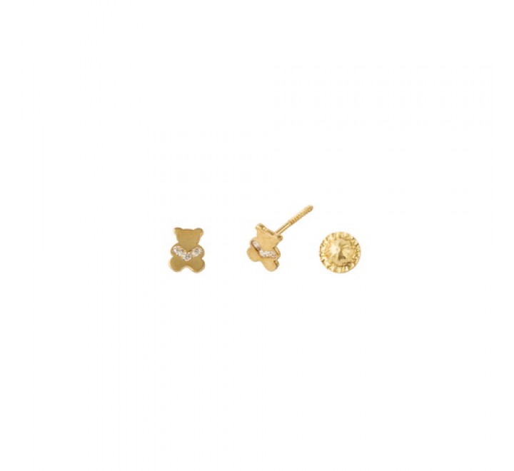 PENDIENTES ORO 18KTES OSO 56360-P/A/CI