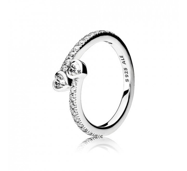 ANILLO PANDORA  CORAZONES 191023CZ 56