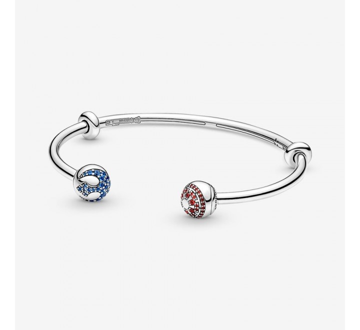 PULSERA PANDORA 591139C01-2 LADO OSCURO Y LUMINOSO STAR WARS