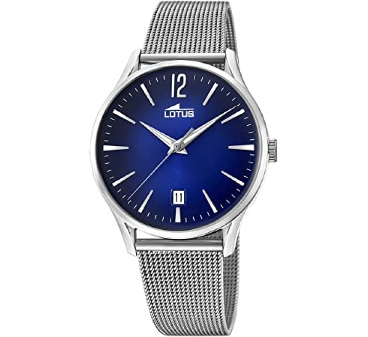 RELOJ LOTUS CAJA Y ARMIS ACERO ESFERA AZUL 18108/6