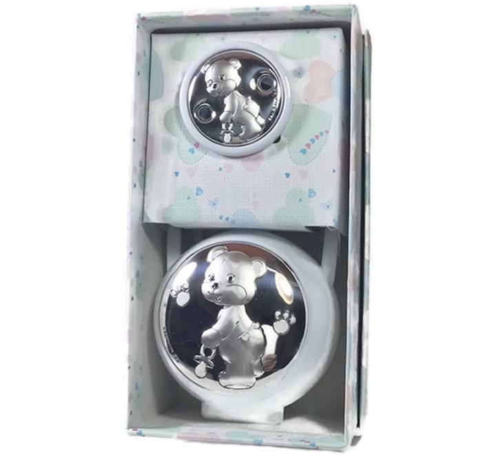 SET PINZA MAS PORTACHUPETE OSO BLANCO 54563/02B