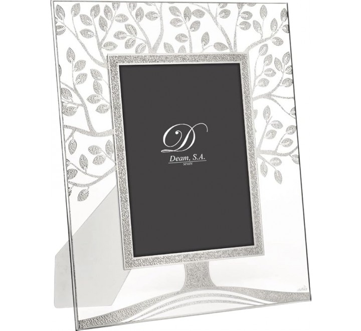 PORTA CRISTAL ARBOL PLATA13X18 E400213G
