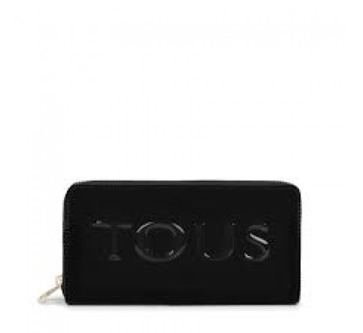 BILLETERA TOUS 195960496 M GRATA DORP TOUS NEGRO-BEIGE