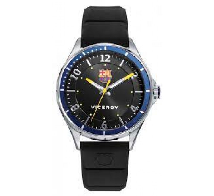 RELOJ VICEROY NIÑO BARCELONA SILICONA NEGRA 471270-55