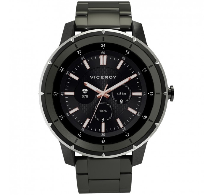 RELOJ VICEROY 41111-50 SMART ACERO NEGRO CORREA REGALO