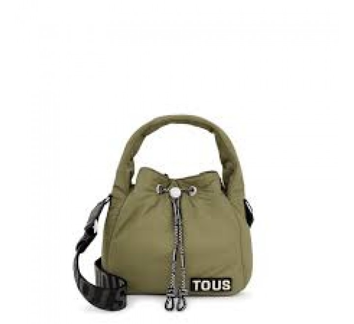 Bolso bombonera TOUS Carol Soft de poli ster reciclado en color