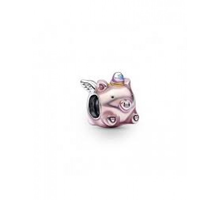 CHARM PANDORA PLATA CERDO UNICORNIO VOLADOR 792573C01
