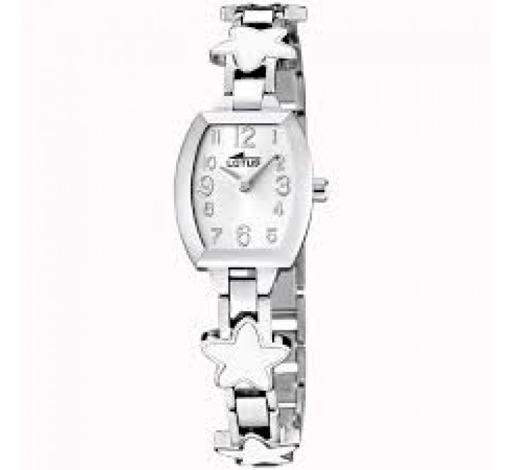 RELOJ LOTUS NIñA COMUNION ESTRELLAS BLANCAS 15833/1