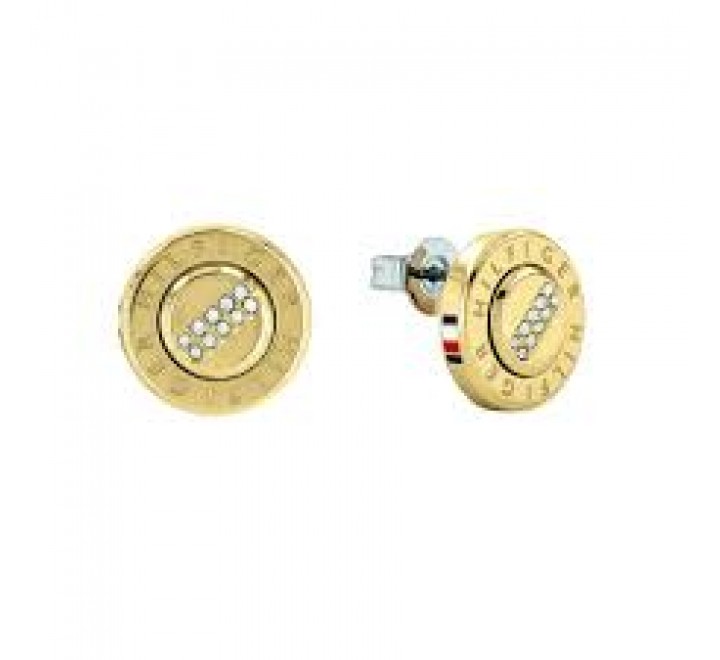 PENDIENTES TOMMY HILFIGER ACERO DORADO REDONDO 2780646