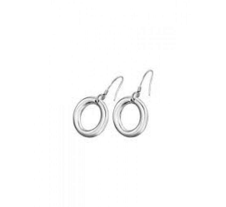 PENDIENTE LOTUS ACERO LARGO REDONDO LISO LS1896/4/1