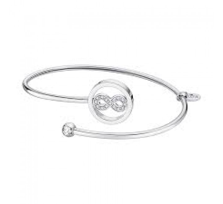 PULSERA LOTUS ACERO RIGIDA INFINITO CIRCONITAS LS2169/2/4