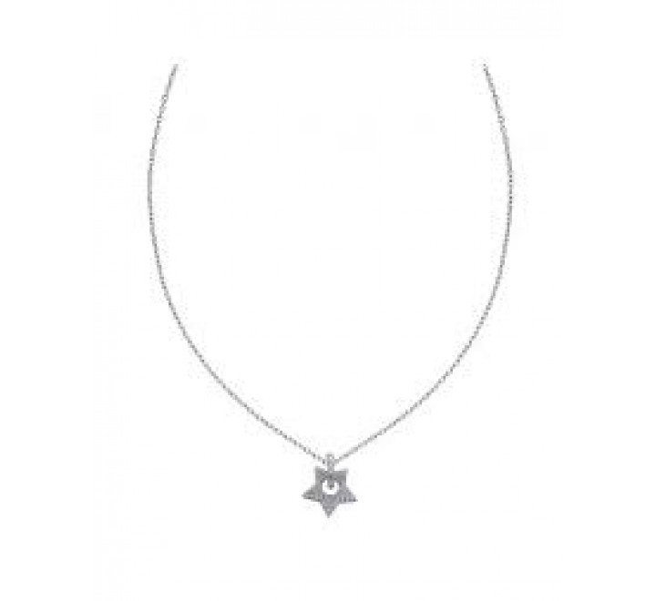GARGANTILLA PLATA ESTRELLA CON CIRCONITAS 00511582
